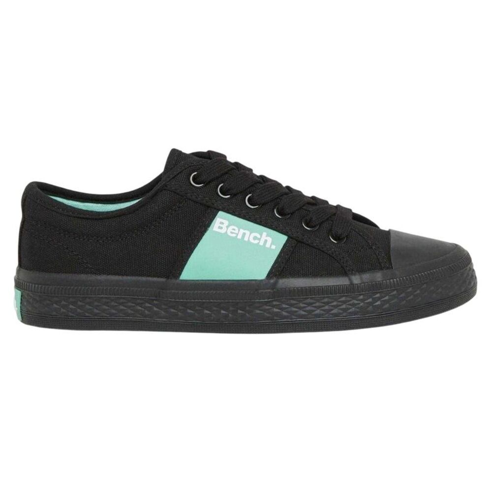 Bench Womens/Ladies Vicky Canvas Sneakers / Black